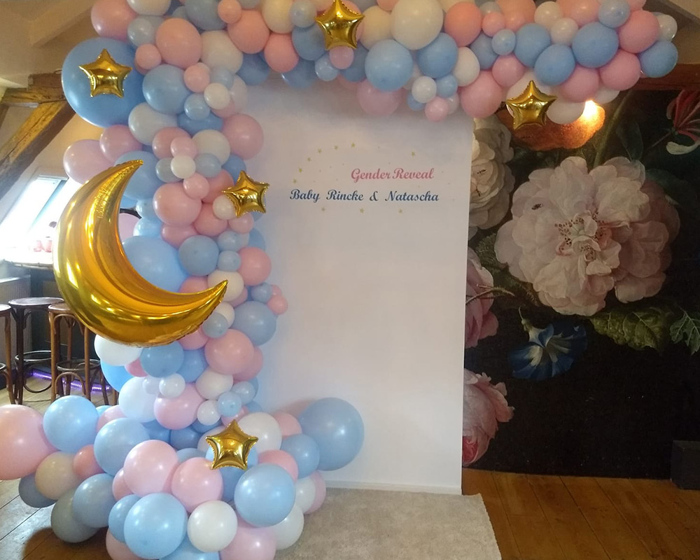 Backdrop van ballonnen 01