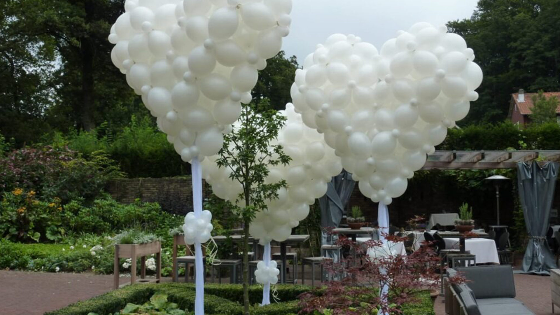 Ballondecoratie voor jullie bruiloft