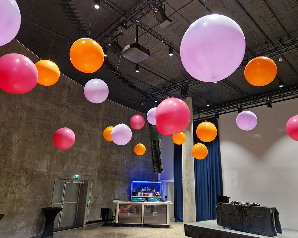 Ballonnenplafond 1m