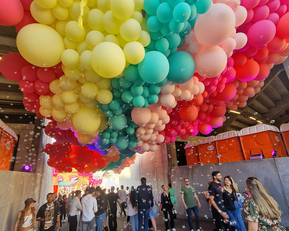 Ballonnenplafond 50m