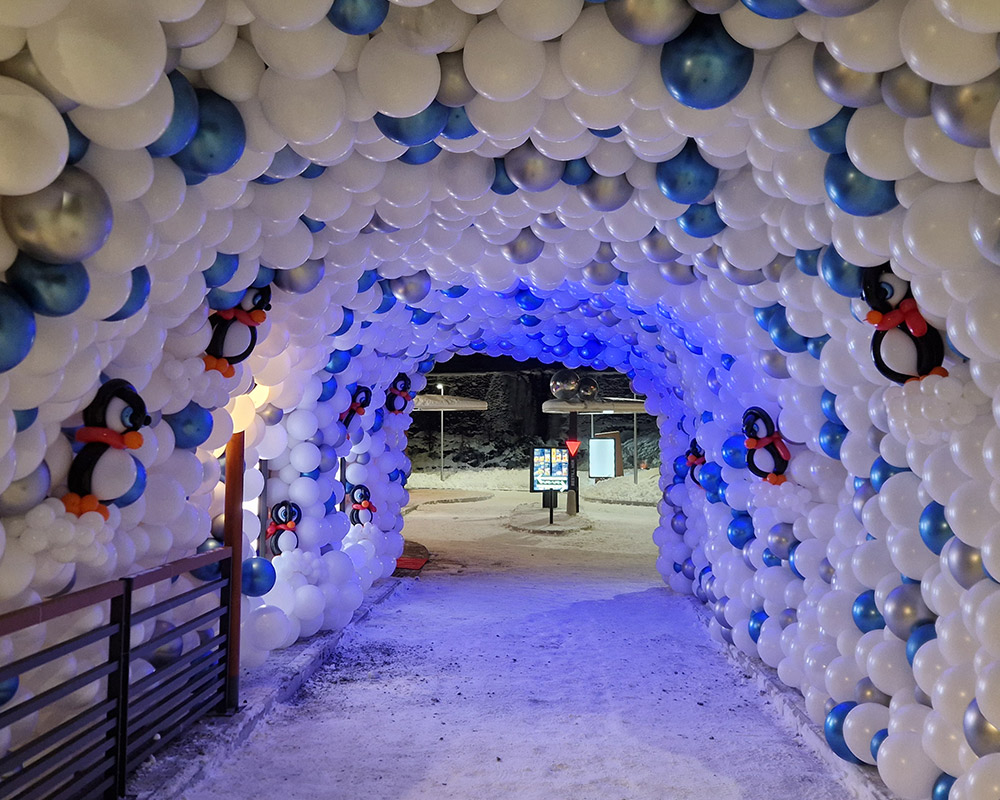 Ballontunnel 10 meter