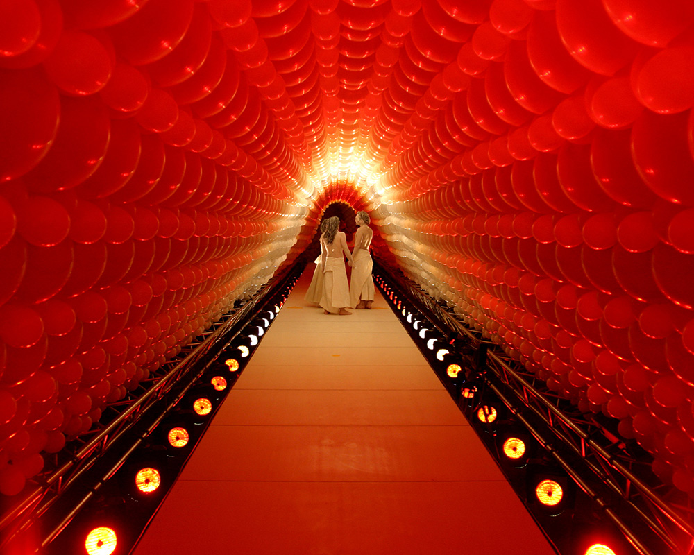 Ballontunnel 25 meter