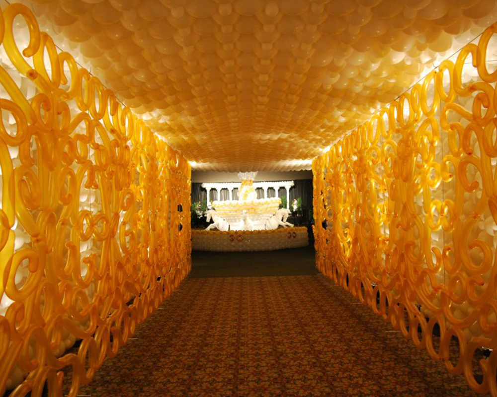Ballontunnel 50 meter