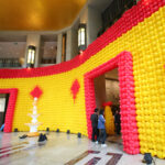Ballonwand 15m