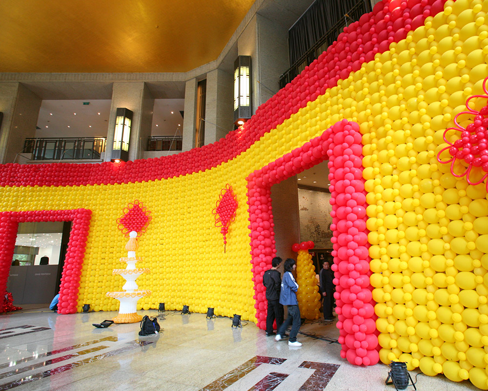 Ballonwand 15m