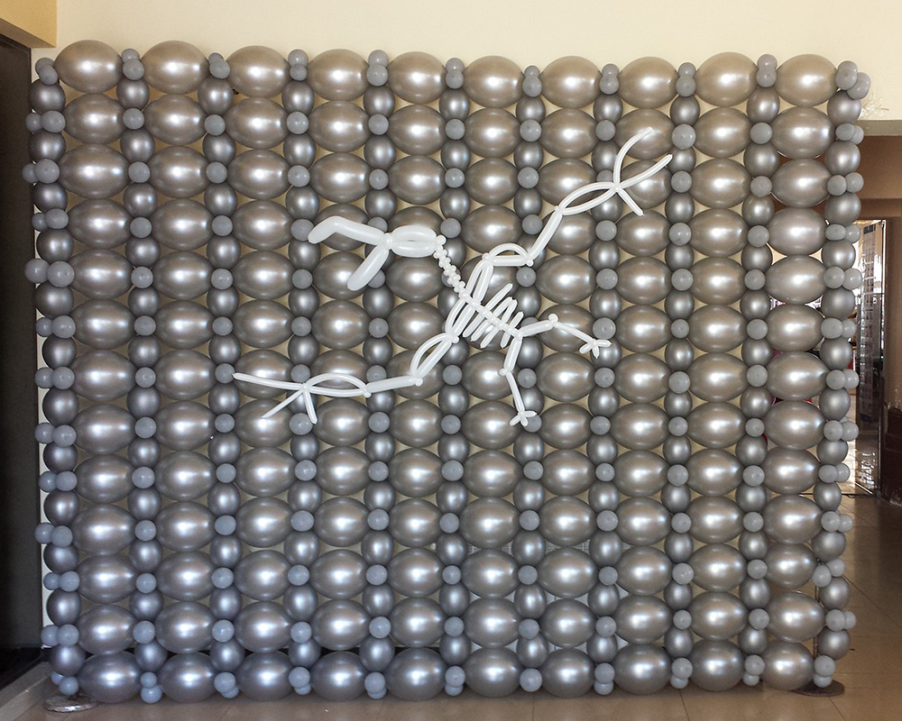 Ballonwand 5m